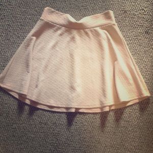 Blush pink miniskirt